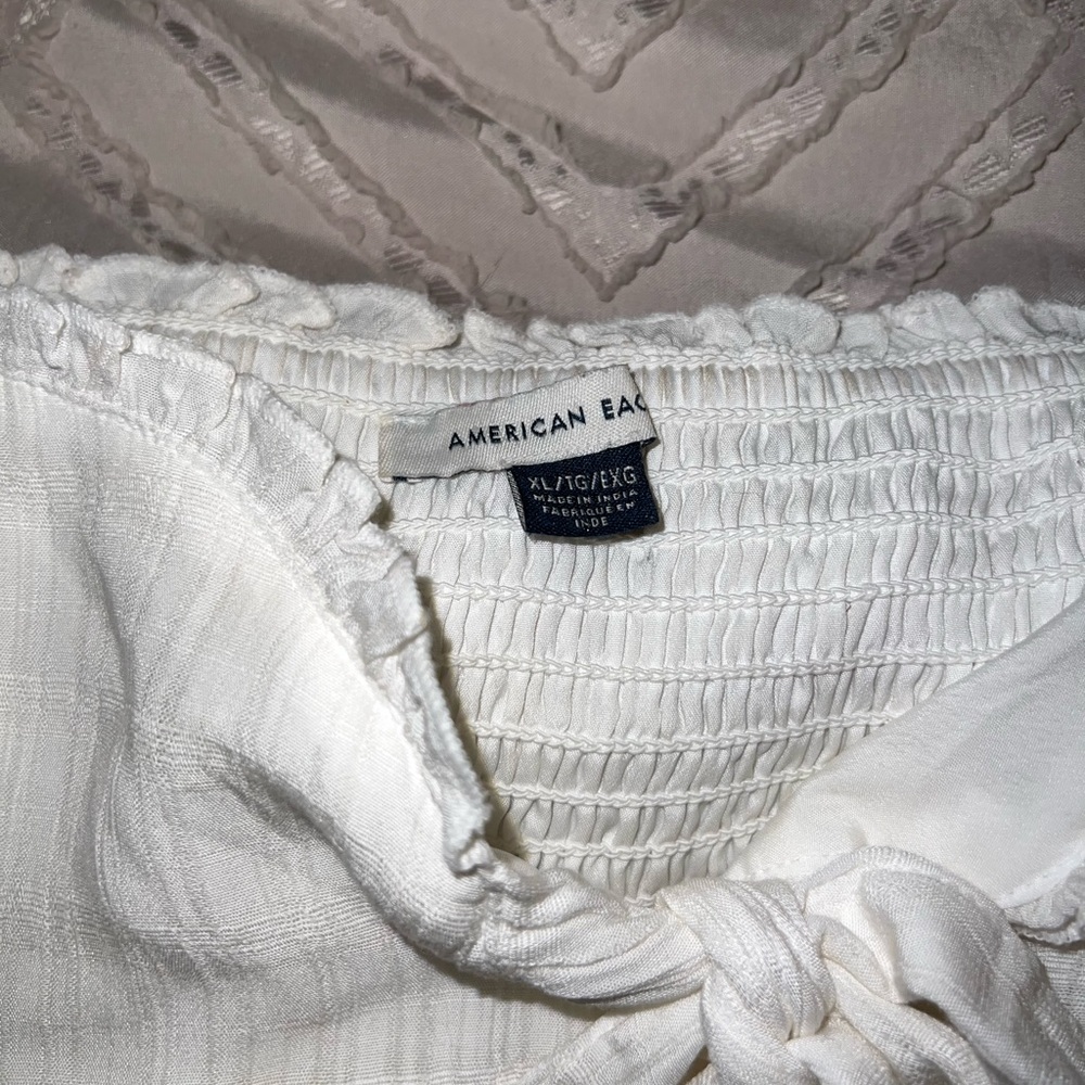 White Women's Top - Picture 2 of 2